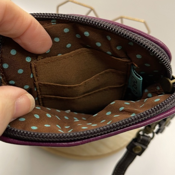 CHALA Elephant Crossbody Purse - interchangeable strap & flower and leaf charms - Picture 7 of 7